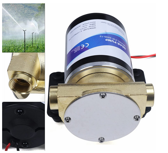 Pompe de lavage pour ponts - Pompe submersible - Pompe à membrane - Pompe à diaphragme - Réservoir d'eau de bord