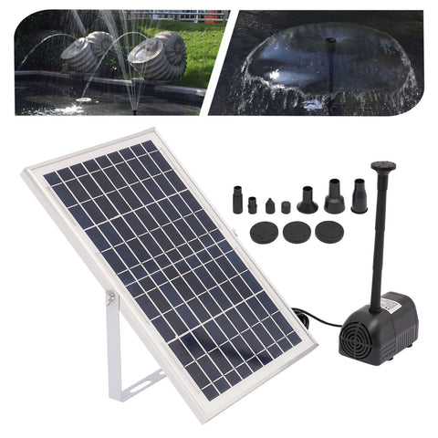 Pompes pour Fontaine Solaire, Panneaux Solaires et Kits de Fontaines