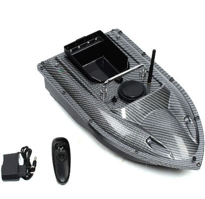 Bateau d'alimentation sans fil 500 m - Appât intelligent - 1,5 kg - Télécommandé - Viseur - Télécommande - Antenne - Chargeur