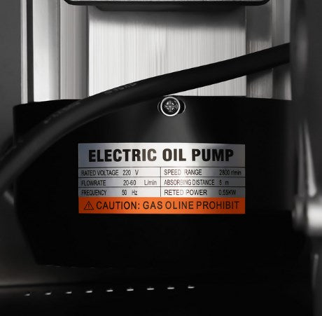 Pompe à diesel auto-amorçante 550 W - Arrêt automatique - Pompe à fioul 60 l/min