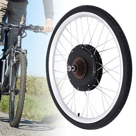 Kit de conversion de roue arrière électrique 800 W 36 V pour vélo arrière 26"