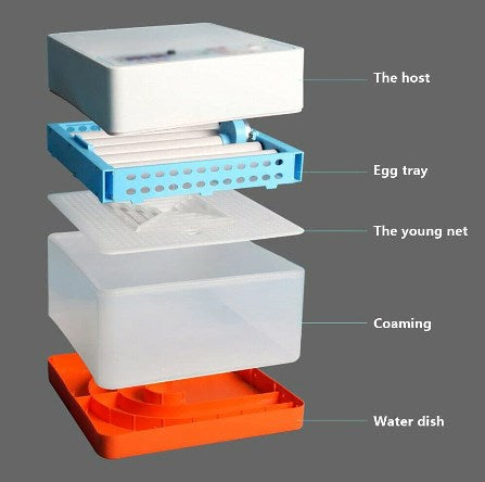 CNCEST-Incubateur de 24 œufs entièrement automatique - Haute qualité