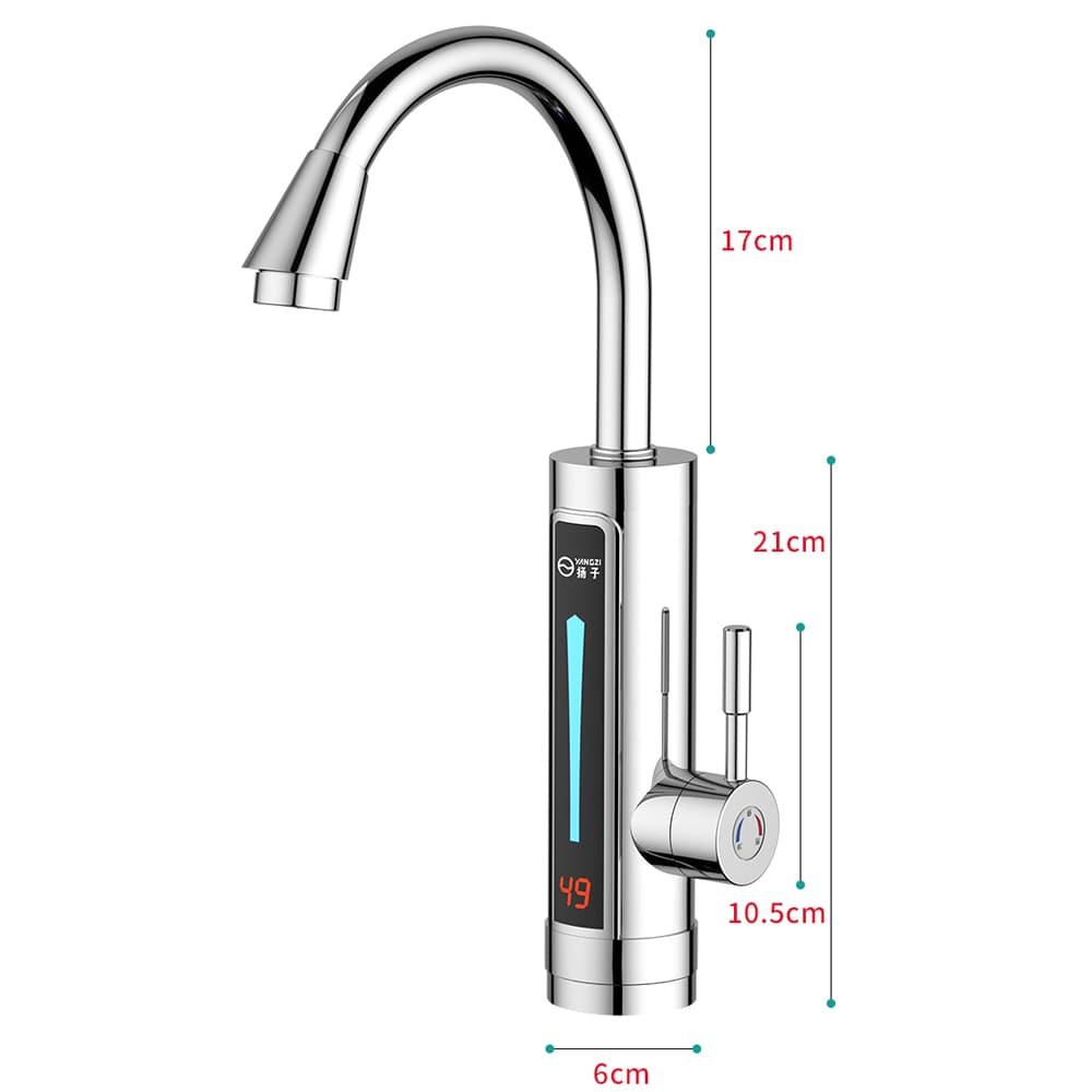 Robinet électrique avec chauffe-eau instantané 3 kW