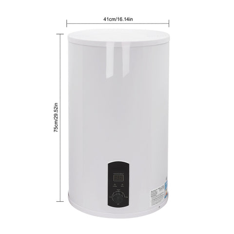 Chauffe-eau électrique à réservoir à affichage numérique - 120L