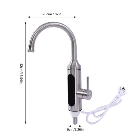 Robinet électrique en acier inoxydable