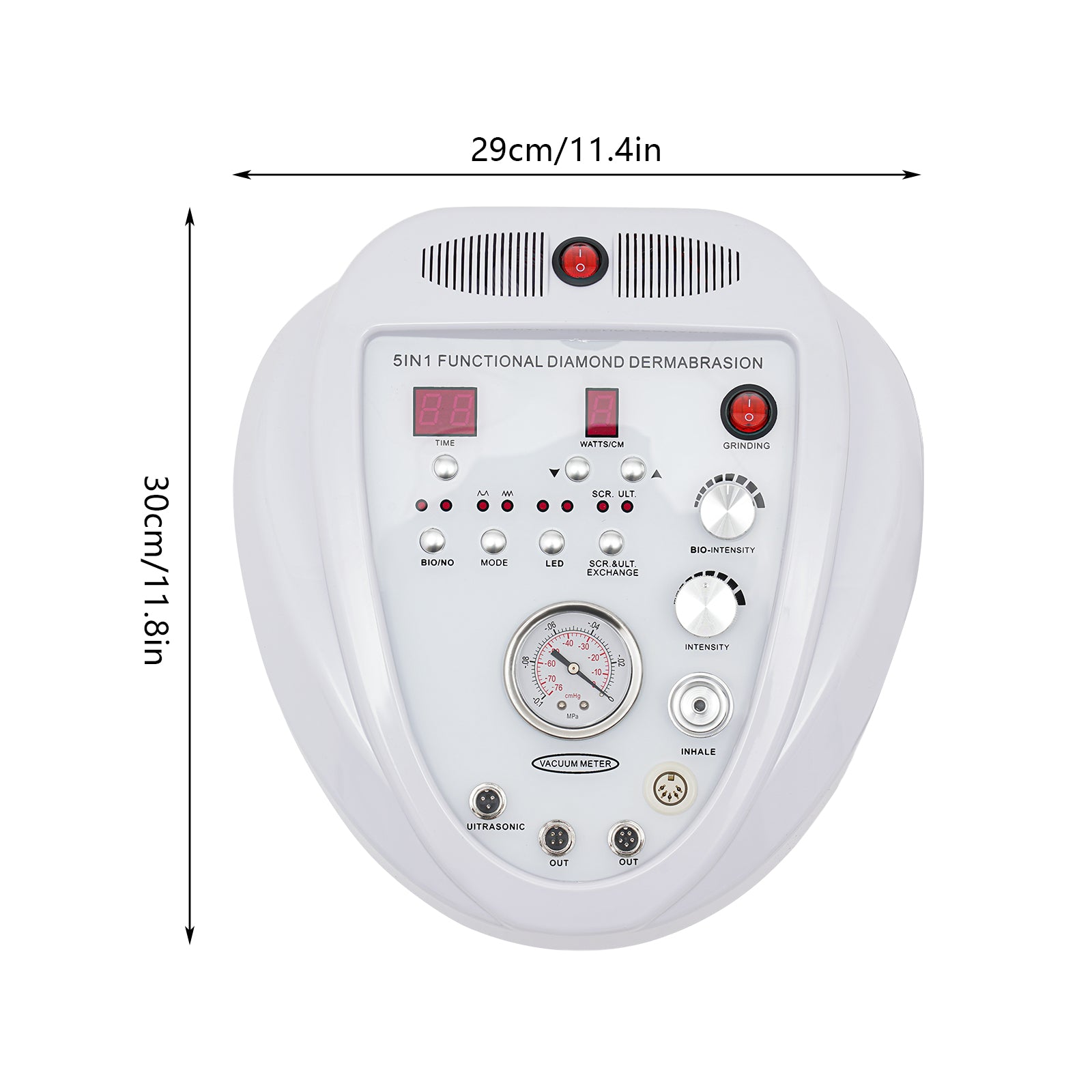 Facial Beauty Instrument 5 en 1 Diamond Dermabrasions