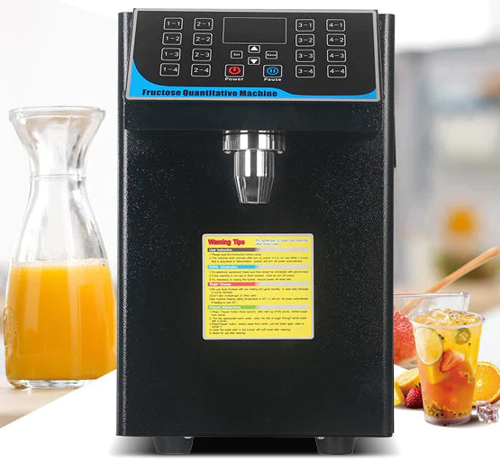 Distributeur automatique de sucre de fruits, sirop, bubble tea, équipement en acier inoxydable, 16 groupes, 220 V, 7,5 L, 450 W