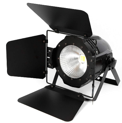 Éclairage de scène LED COB 2 en 1 DMX 100 W Blanc chaud Projecteur + panneau