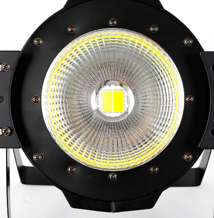 Éclairage de scène LED COB 2 en 1 DMX 100 W Projecteur + panneau