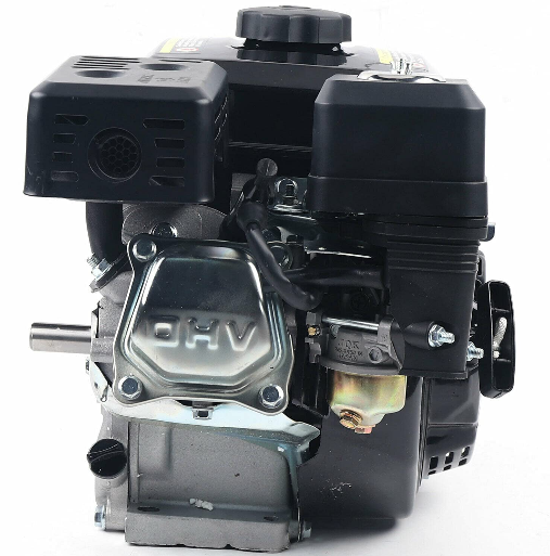 Moteur à essence 4 temps 212 cm³ - Moteur colonne 7,5 CV OHV - Démarrage facile avec démarrage électrique - 1 cylindre