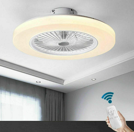 Ventilateur de plafond avec éclairage LED - Vitesse de vent réglable  - 36 W LED