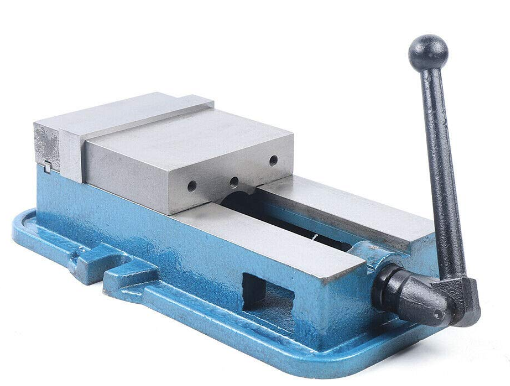 Étau de serrage de précision de 15,2 cm pour machines de perçage, presse de fraisage, pince de table, bleu