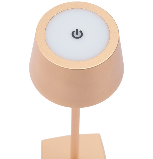 Lampe de table LED rechargeable 3,5 W - Lampe de chevet sans fil - Convient pour jardin/table/table de chevet