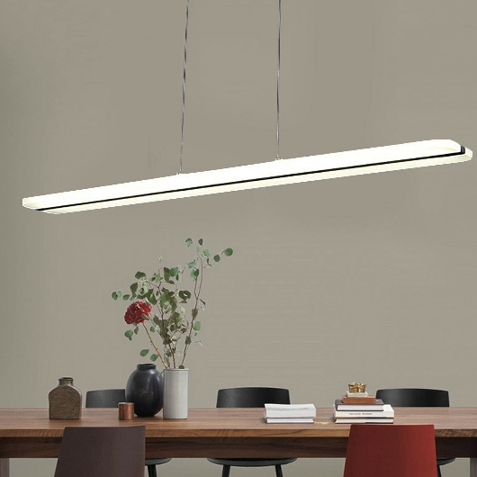 32 W LED Infinite Dimming Lampe suspendue en acrylique pour salle à manger ou salon