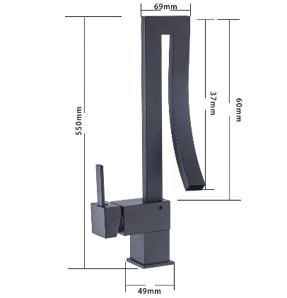 CNCEST Mitigeur monocommande - Robinet de lavabo - Robinet de salle de bain