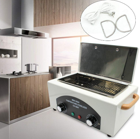 Stérilisateur à air chaud 300 W Stérilisateur désinfectant Lab/Salons/Nail Studio 220 V