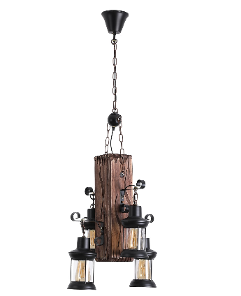 Suspension vintage - 2 têtes en métal - Lustre à roue - Lampe suspendue rétro réglable en hauteur