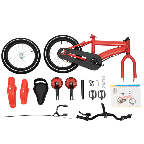 Vélo pour enfant 14 pouces garçon & fille