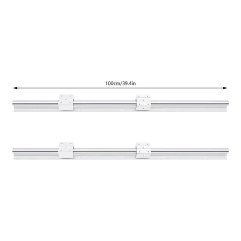 Lot de 2 guides linéaires SBR25