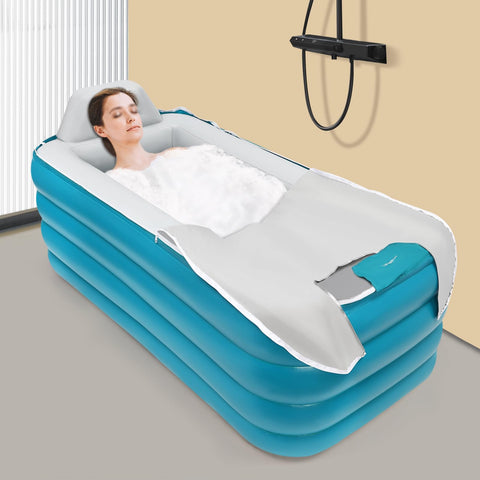 Baignoire gonflable portable de 1,6 m pour adulte