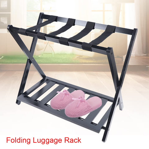 Fetcoi Porte-bagages double couche pliable