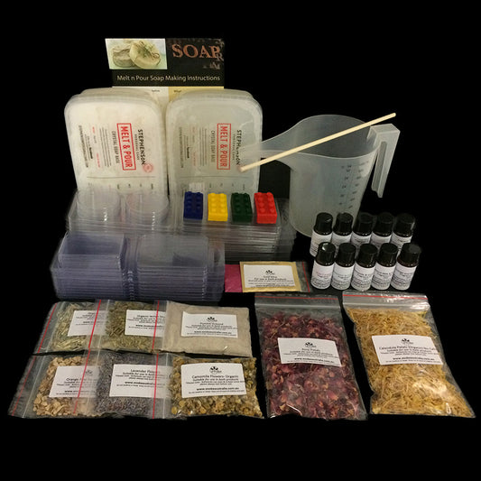 Soap Making Kit Natural Exfoliants