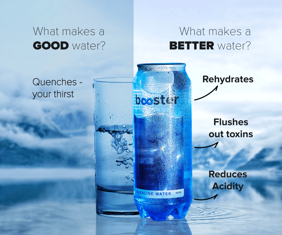 Alkaline water - Booster water