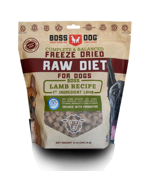 Boss Dog Freeze-Dried Lamb | 12oz - Koda & Company