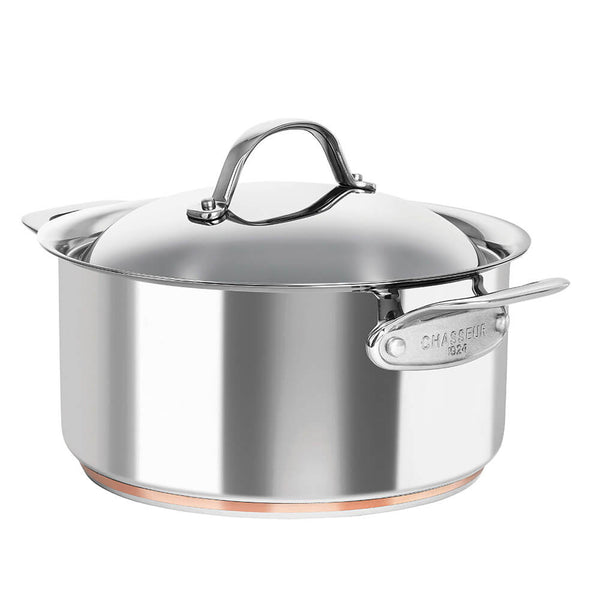 Chasseur Le Cuivre Saucepan with Lid His Gifts