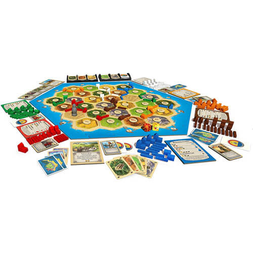 the settlers of catan board