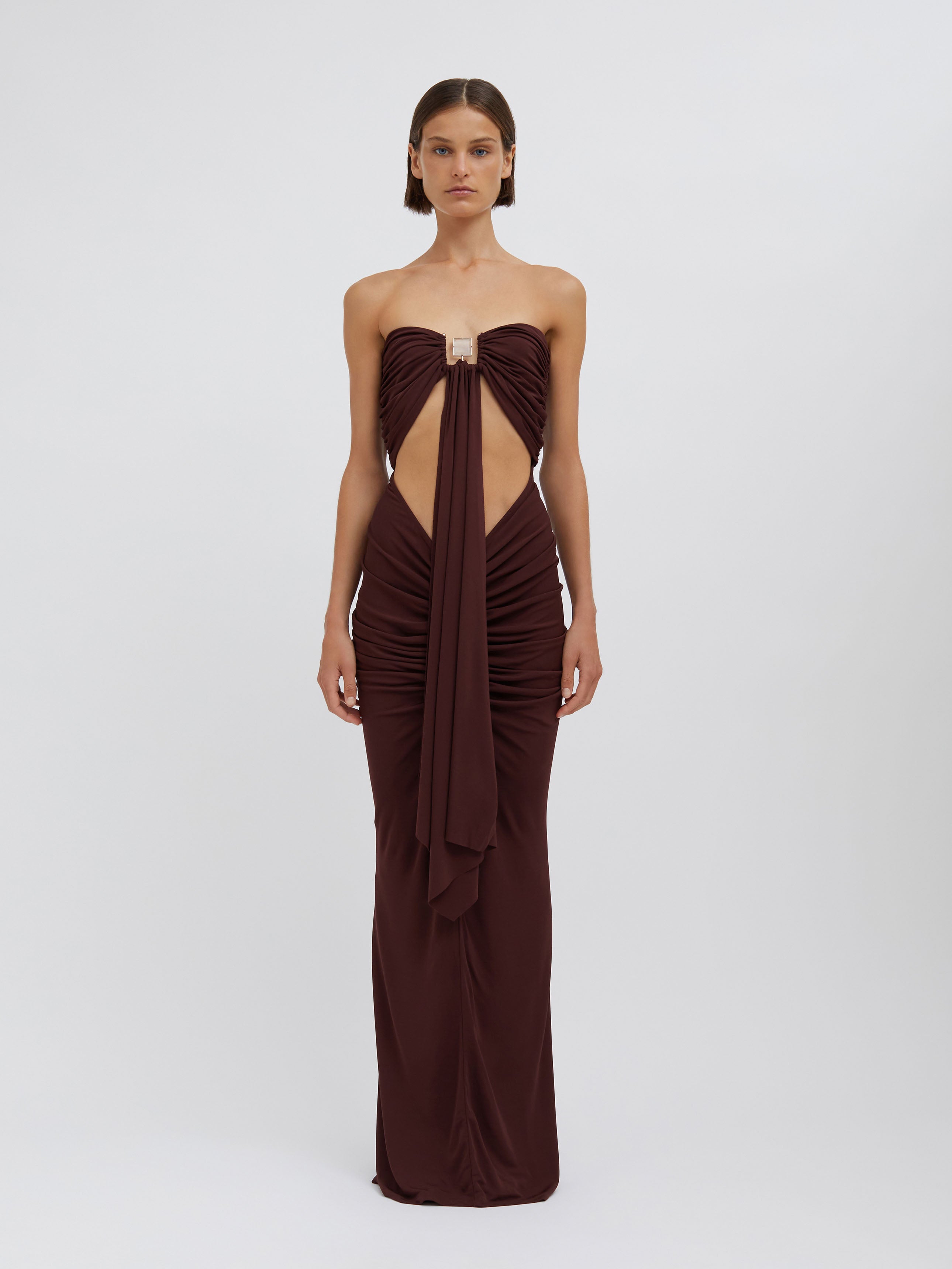 Bezel Quartz Disconnect Dress - Christopher Esber product image