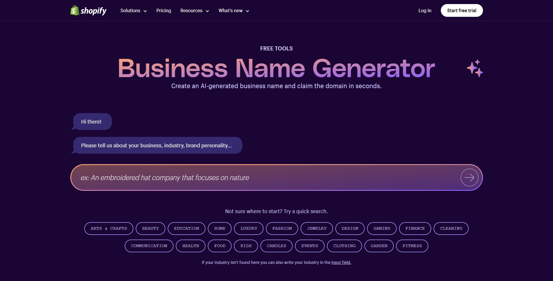 FREE Business Name Generator: Company Name Ideas (2023) - Shopify