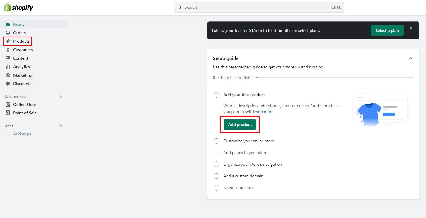 How to add Products To Your Shopify Store