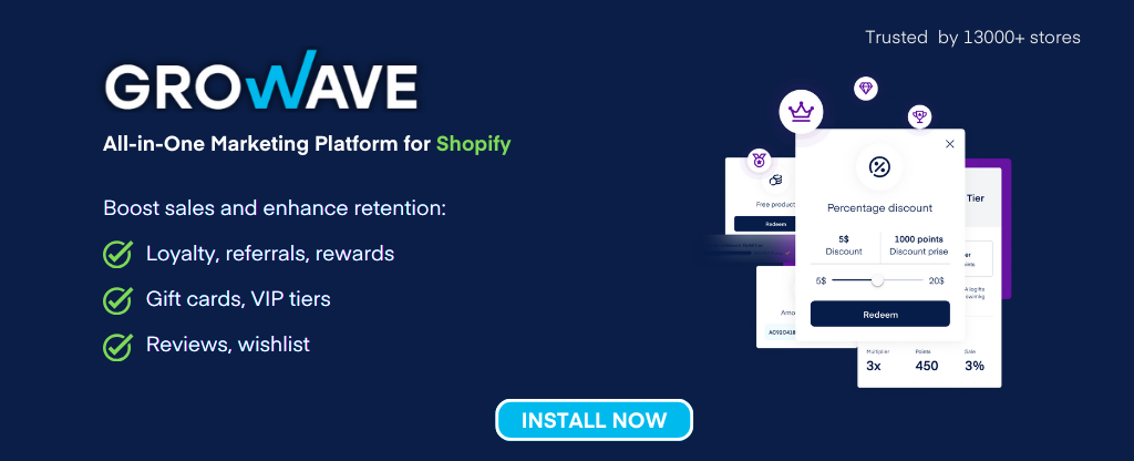 [Gear Up For BFCM 2023] Exclusive BFCM Deals On Top-Notch Shopify Apps For Your Shopify Store - Growave Loyalty & Wishlist Shopify App