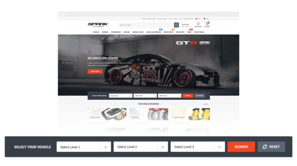 Spark Theme - Car and Automotive Ecommerce Website Template | Shopify Theme by HaloThemes