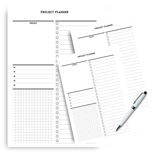 Project Planner Insert v1 - Minimalist