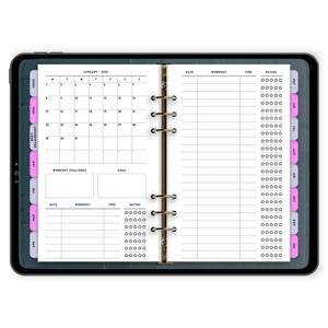 2024 Fitness Planner Tracia Creative