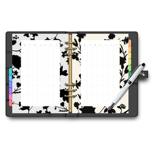 Monthly Planner - Silhouette Printable Tracia Creative   