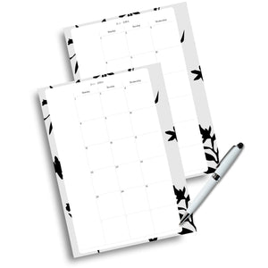 2024 Monthly Planner - Silhouette