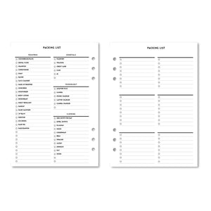 Packing List - Minimalist Printable Tracia Creative   