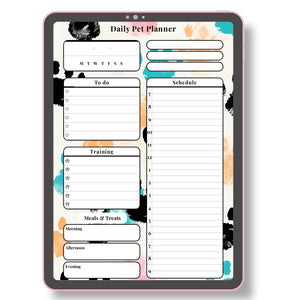 Paws Daily Pet Planner