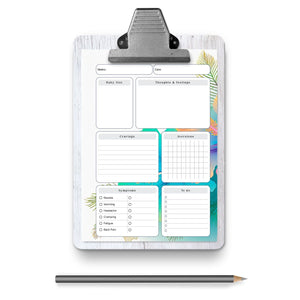 Weekly Pregnancy Tracker - A5 Planner Insert Printable Tracia Creative   