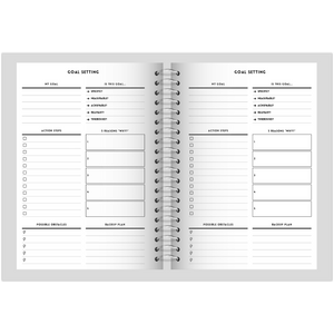 Goal Setting Planner Page - Minimalist Tracia Creative