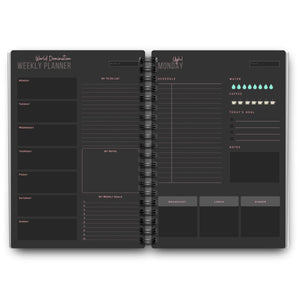 My Busy Life Daily Planner - Dark Mode - Undated