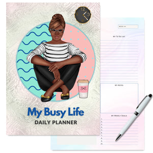 My Busy Life Printable Daily Planner - Undated