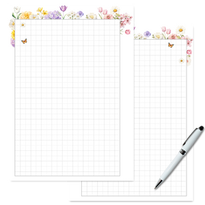 Spring Notes Page | Printable | $0.00 - $5.00, 3-24, A5, planner, Printable | Tracia Creative