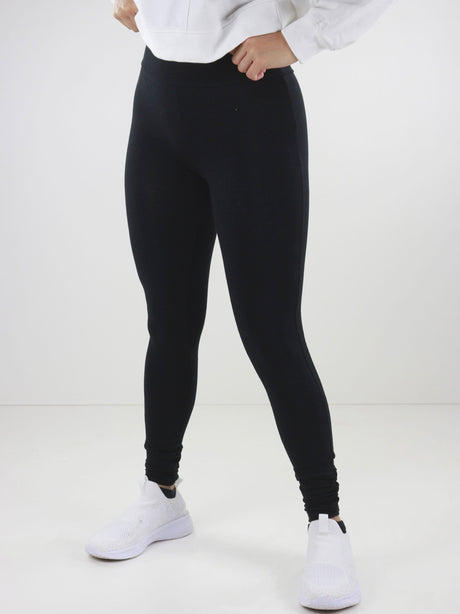 Black active core leggings