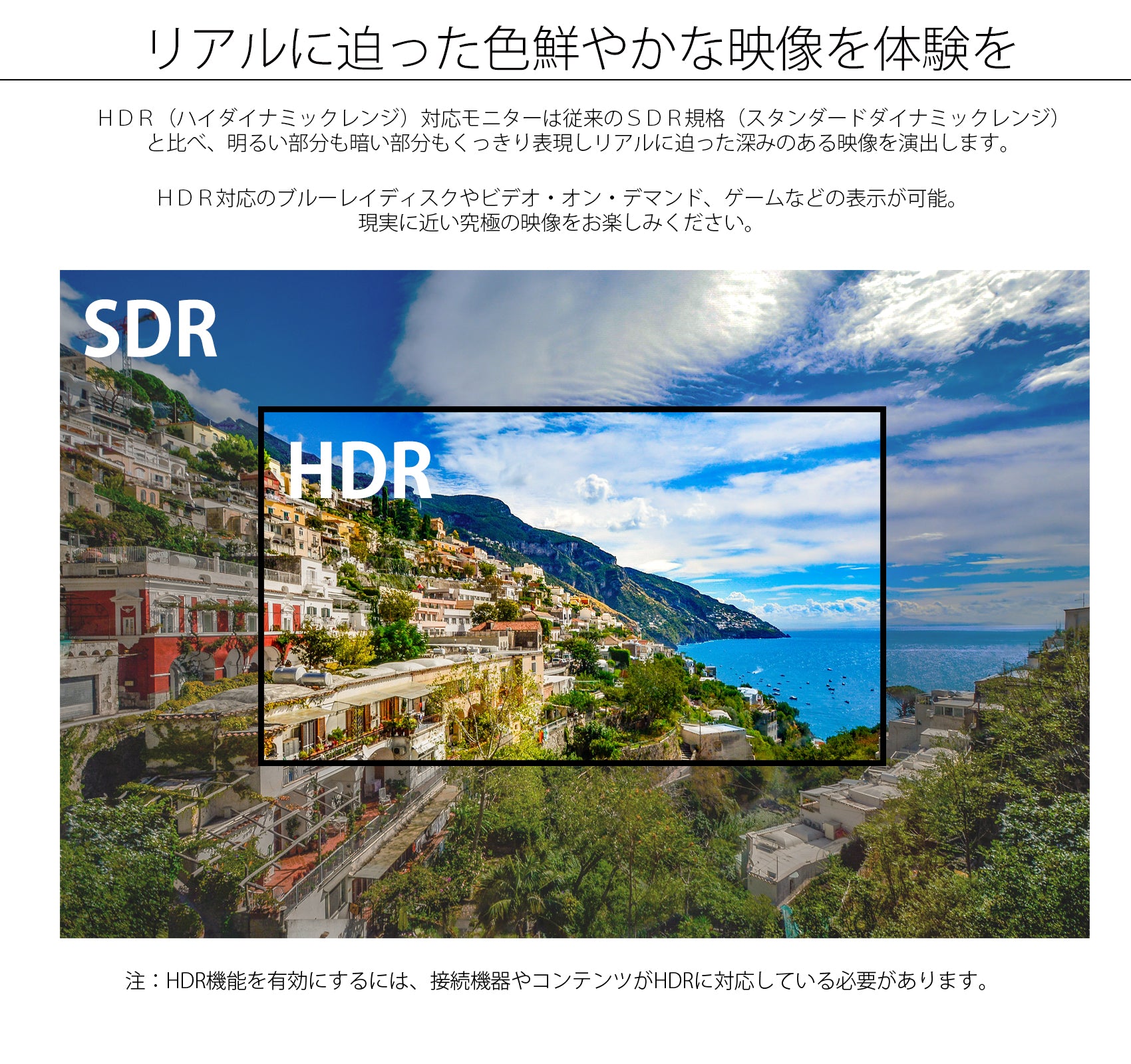 50インチ 大型液晶ディスプレイ 4K HDR PCモニター JN-HDR501V4K 【２