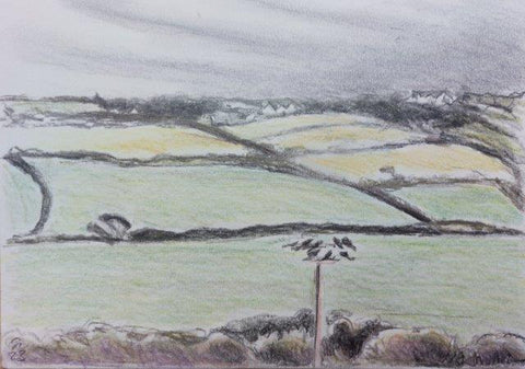 View Pembrokeshire drawing