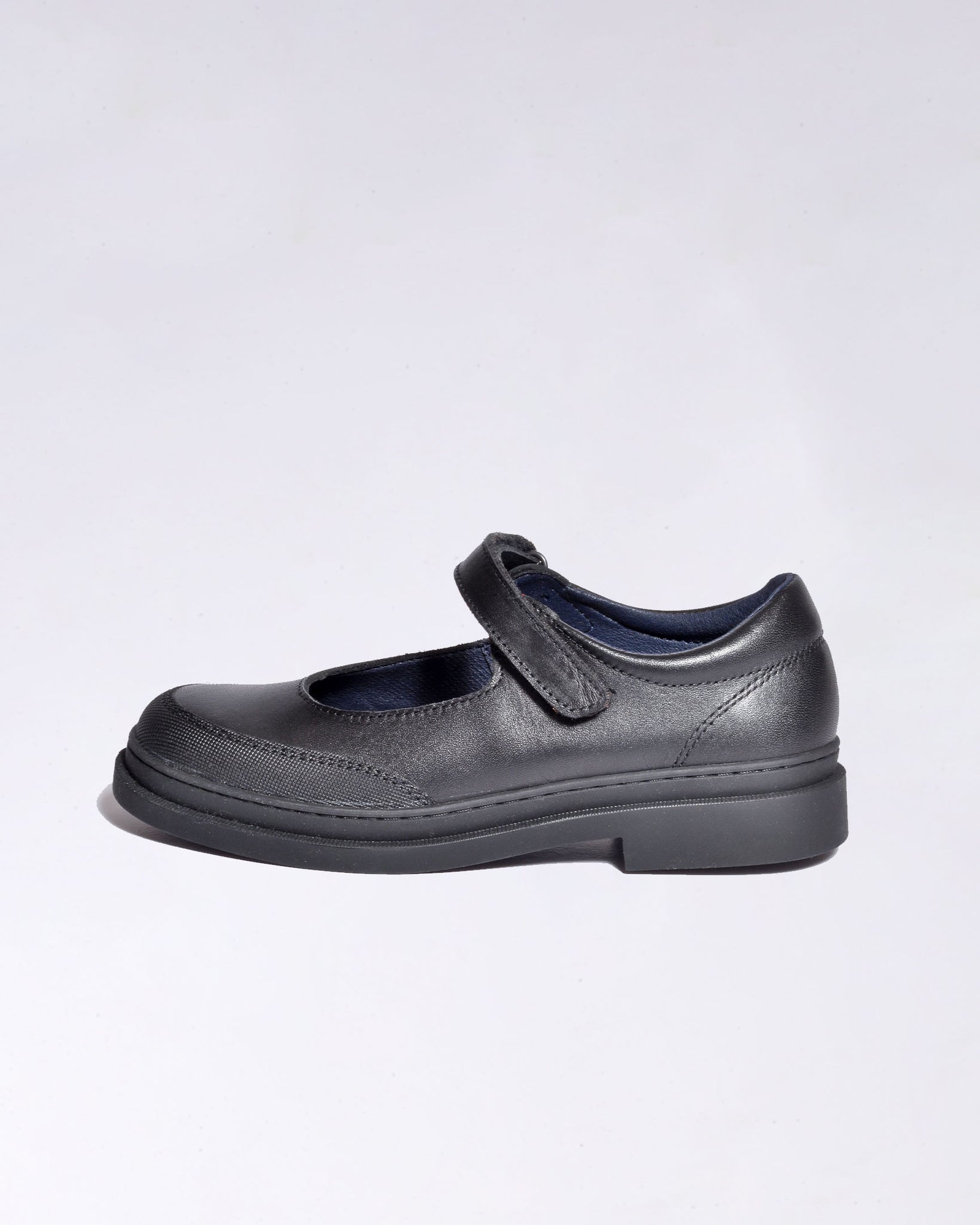 Calzado | de Piel Negro Napa Mate Unisex | Zapatos Escolar